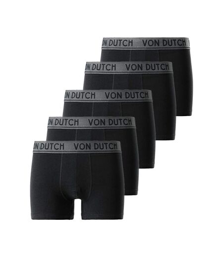 Pack 5 boxers noir homme Von Dutch original