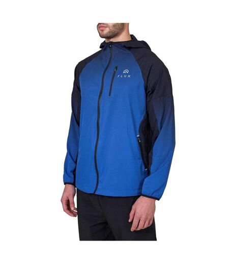 Veste Motif/style Dégradé Homme Noir Bleu Foncé Flux Active