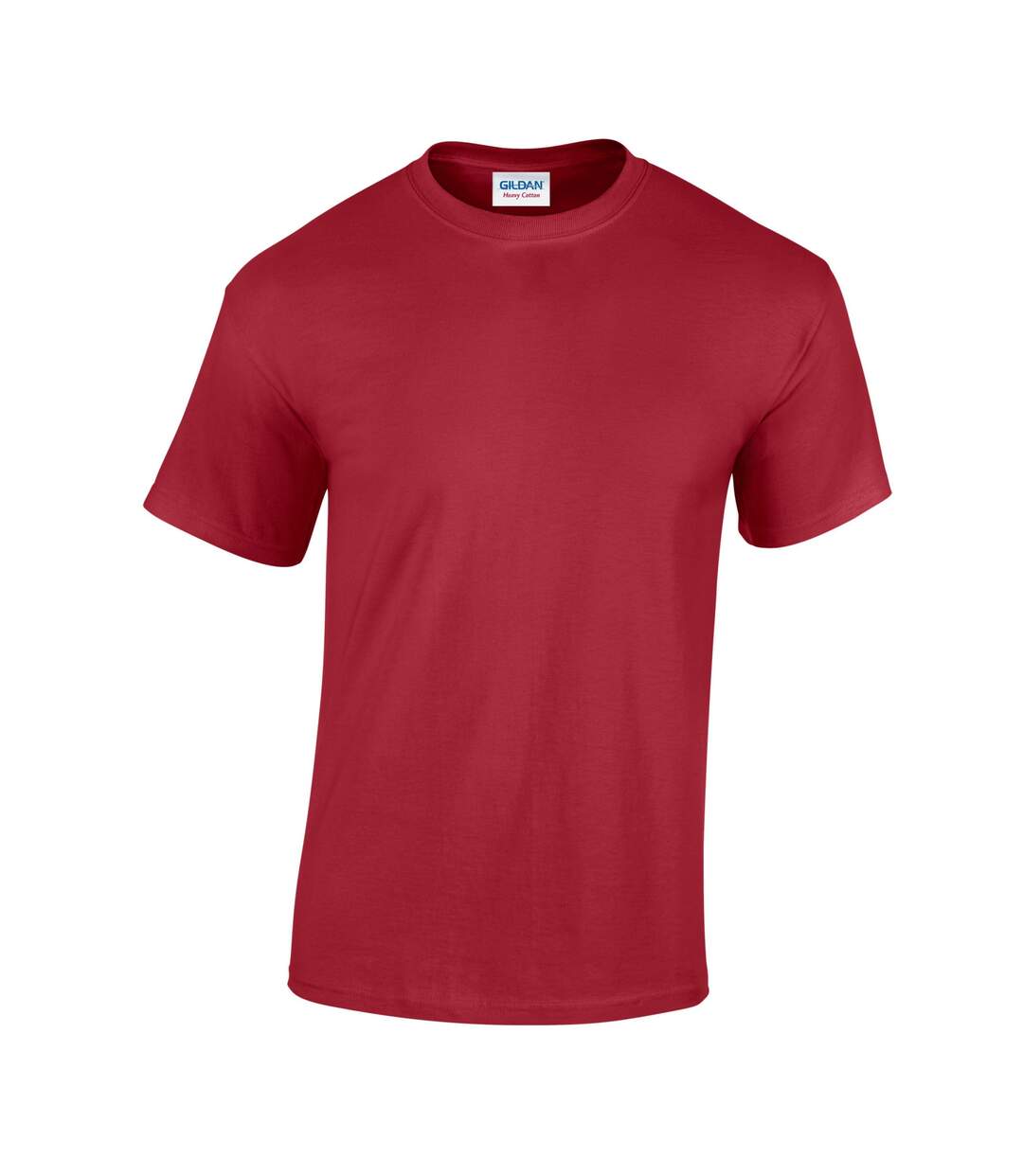 T-shirt Adulte Rouge Foncé Gildan-1
