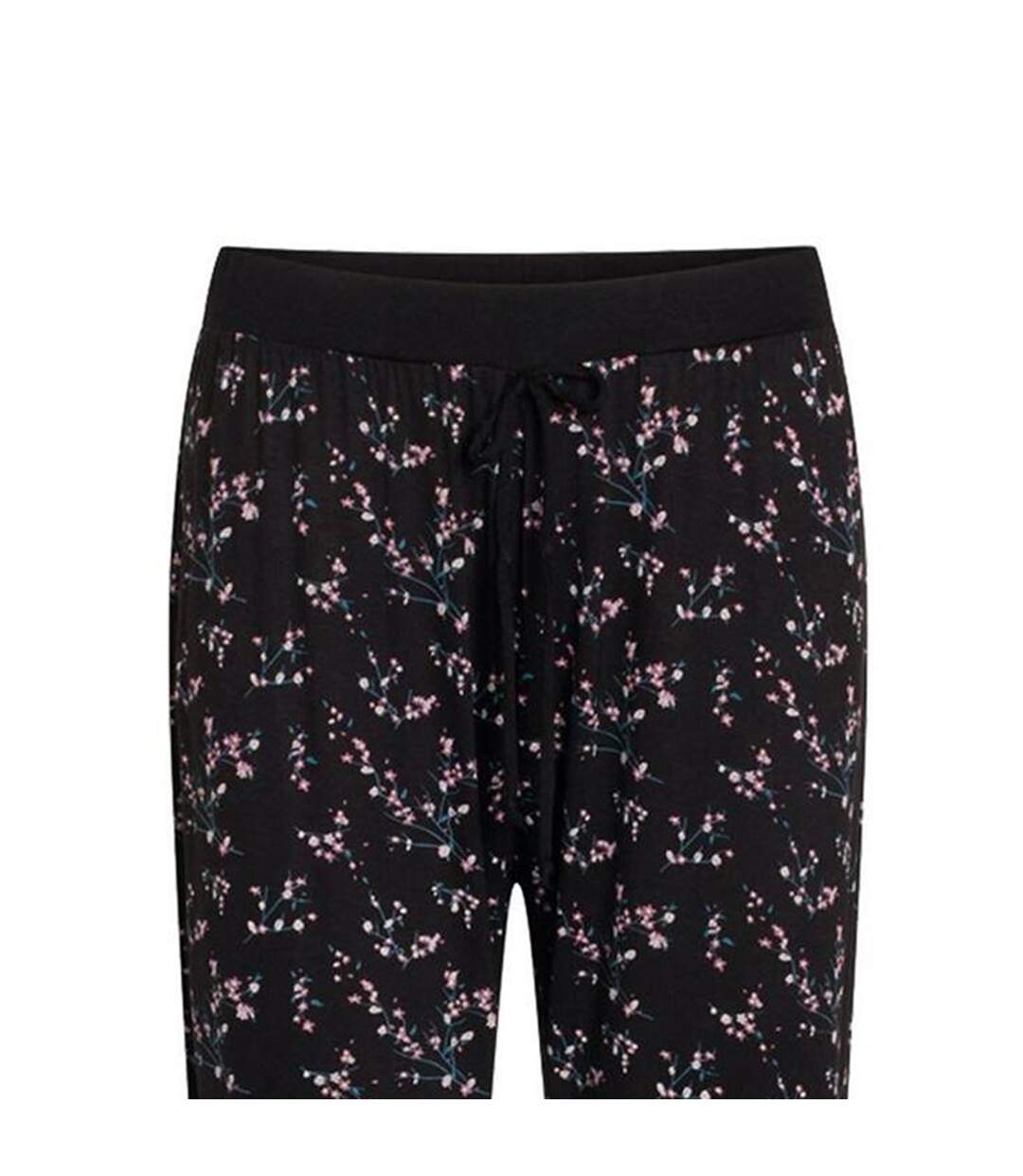 Bas De Pyjama Motif/style Floral Femme Noir CCDK Copenhagen-3