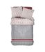 Parure de lit gris imprimé flocon today cerf 220x240-2