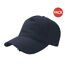 Lot de 2  casquettes effet usé adulte bleu marine Atlantis