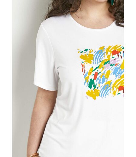 T-shirt manches courtes avec sérigraphie