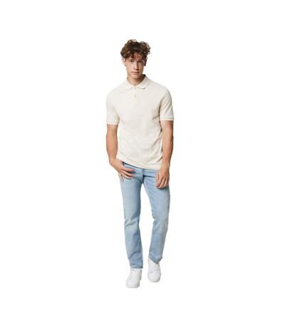Mens Yosemite Pique Polo Shirt Natural Raw Iqoniq