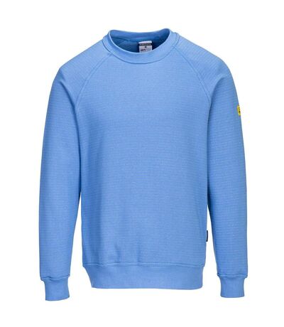 Portwest Mens Anti-Static Sweatshirt (Hamilton Blue) - UTPW595