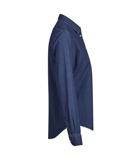 Chemisier Femme Denim Bleu Tee Jays