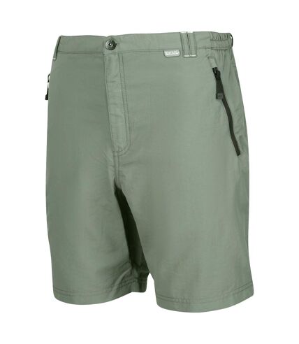 Short de marche leesville homme vert kaki Regatta