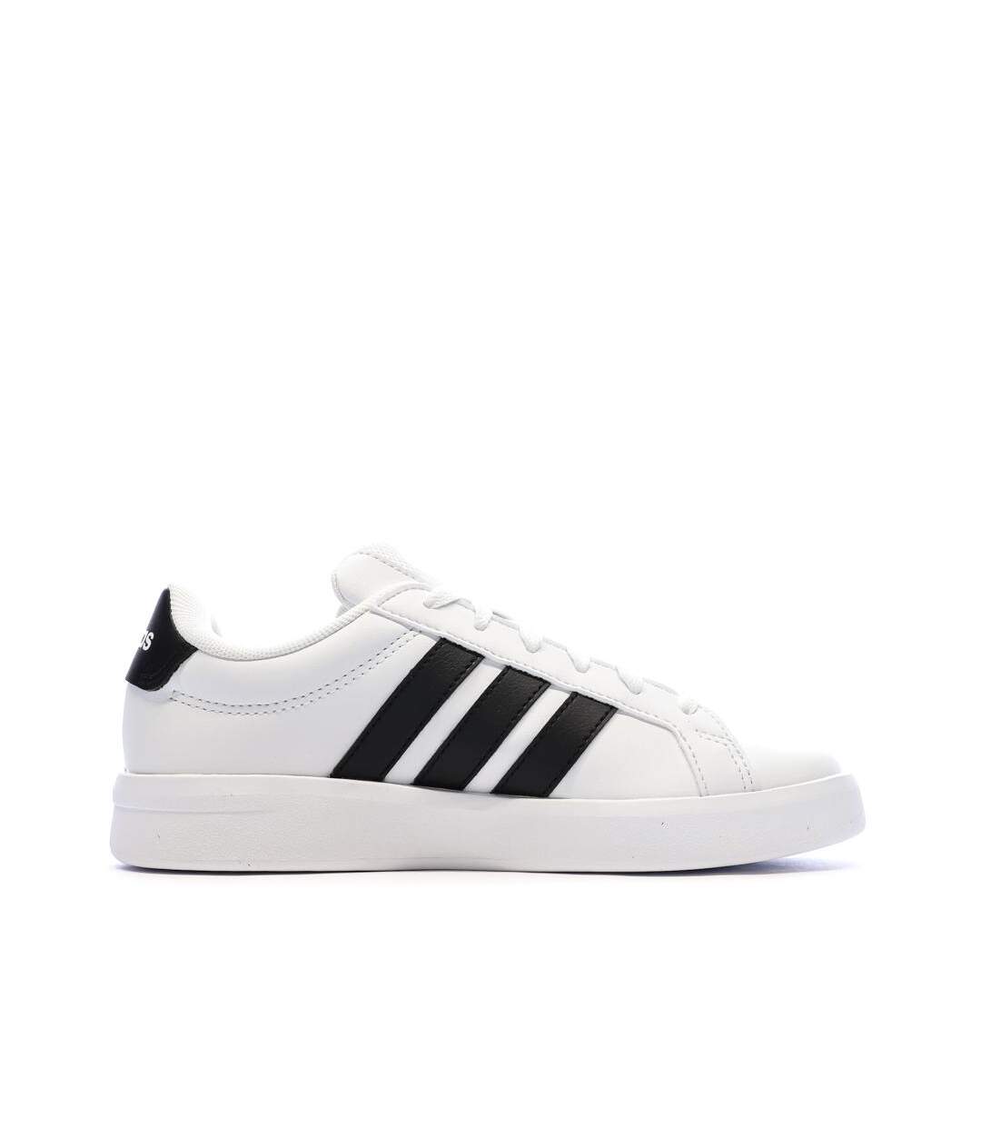 Baskets blanc/noir adidas grand court 3.0-2