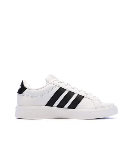 Baskets blanc/noir adidas grand court 3.0