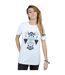 Disney Femme/Les femmes Mary Poppins - T-shirt boyfriend en coton avec collage floral (Blanc) - UTBI47946-2