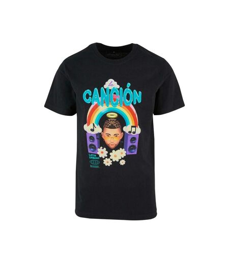 T-shirt La Cancion Homme Noir Mister Tee