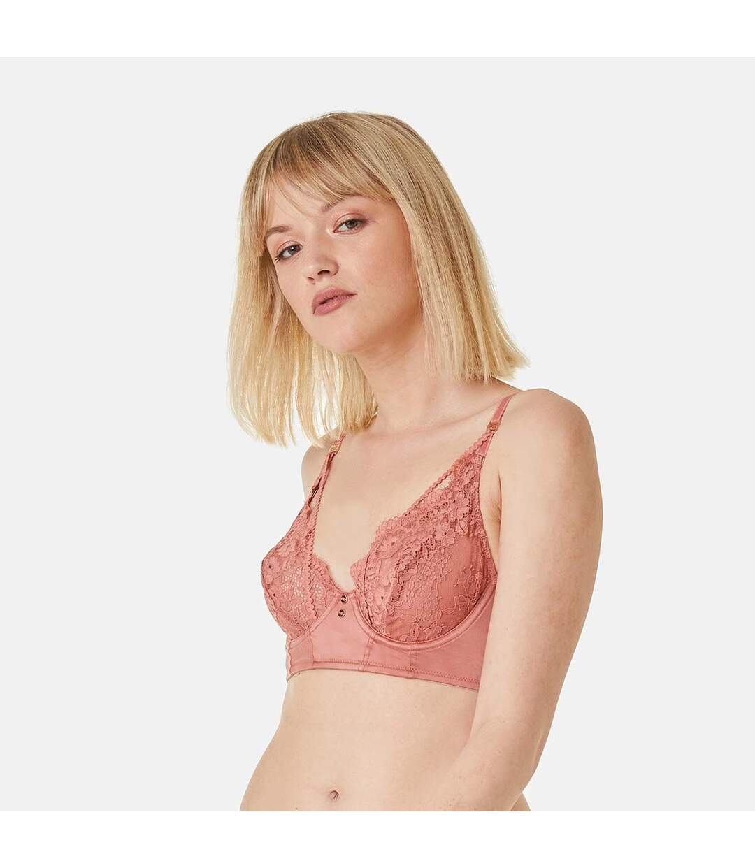 Soutien-gorge armature rose Serenade