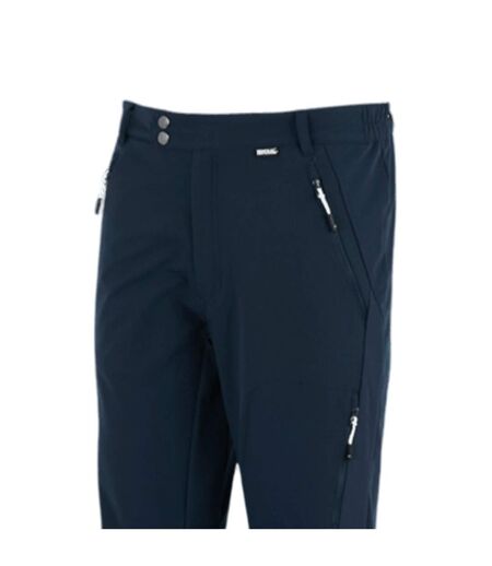 Pantalon De Randonnée À Taille Semi-élastiquée Mountain Homme Bleu Marine Bleu Marine Regatta