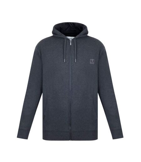 Veste À Capuche Motif/style Logo Homme Charbon Chiné Firetrap