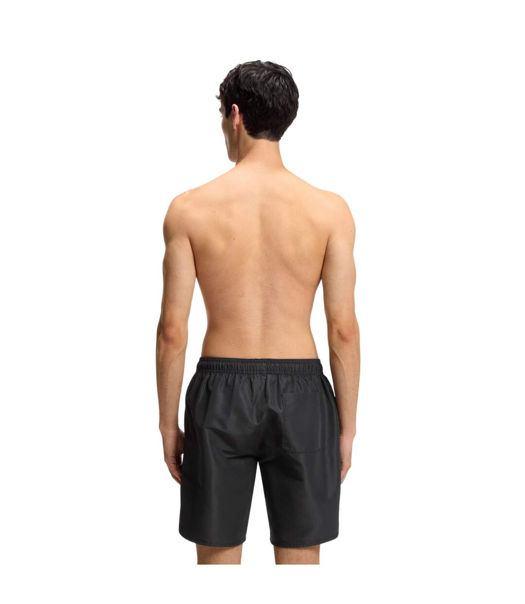 Short De Bain Motif/style Effet À La Bombe Homme Noir Hugo-4