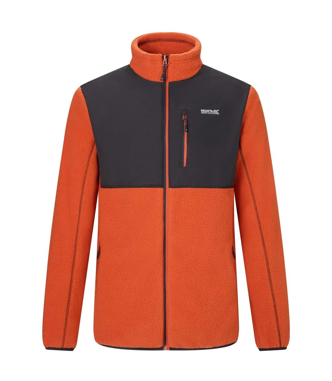 Veste Polaire Morran Homme Thé Rooibos Noir Regatta-2