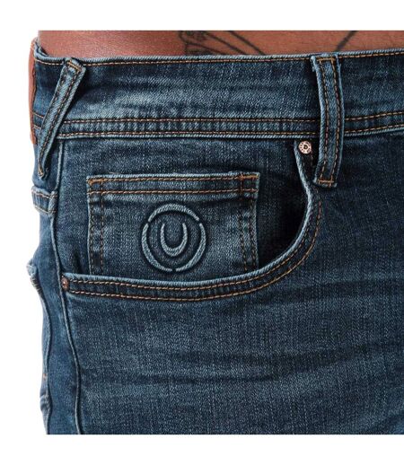 Jean Overbug Homme Bleu Denim Duck And Cover