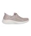 Womens/ladies Ultra Flex 3.0 Brilliant Trainers Beige Skechers-1