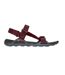 Mens locke sandals dark grey/pompeian red Craghoppers