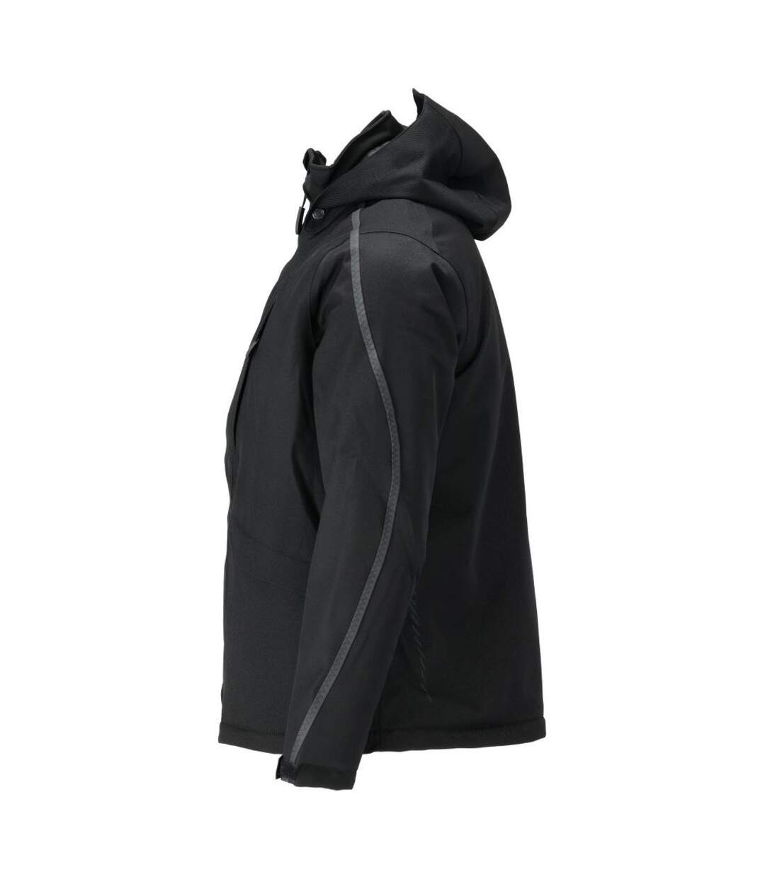 Mens Customised Winter Jacket Black Mascot-3