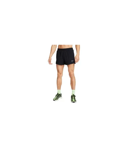 Short De Course Homme Noir Argenté Nike