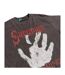 T-shirt Motif Saruman Motif/style Main Adulte Noir Charbon The Lord Of The Rings-4