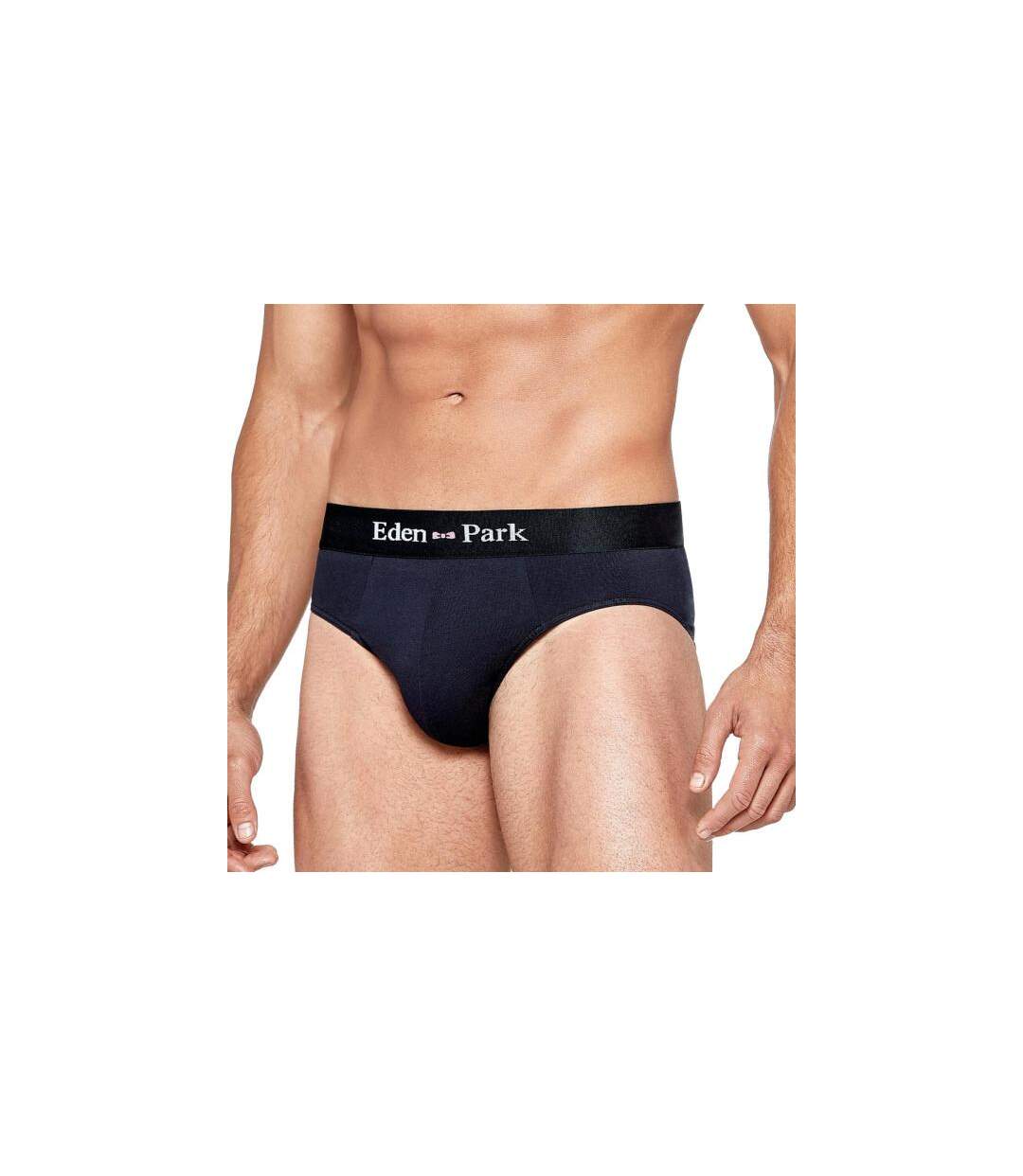 EDEN PARK Slip Homme Coton ONE Marine