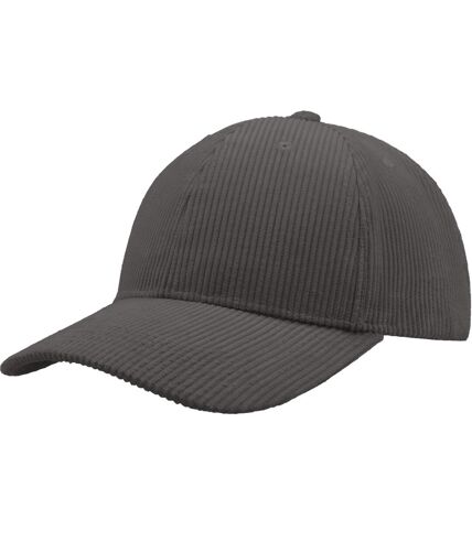 Atlantis Unisex Adult Cordy S Corduroy Recycled Baseball Cap (Gray) - UTAB562