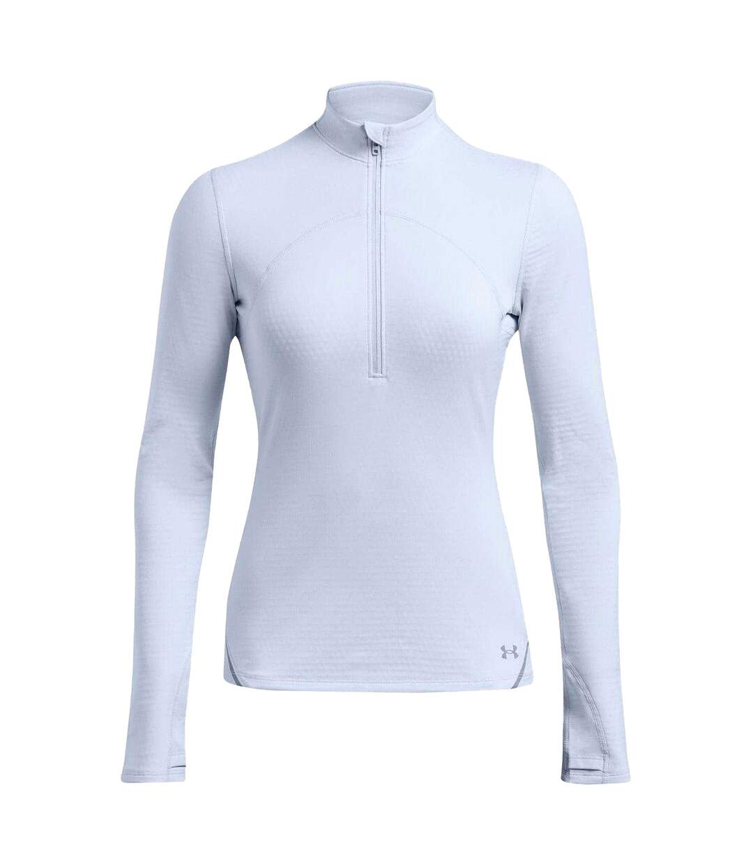 Womens/ladies Vanish Long-sleeved Sweatshirt Blue Under Armour-2