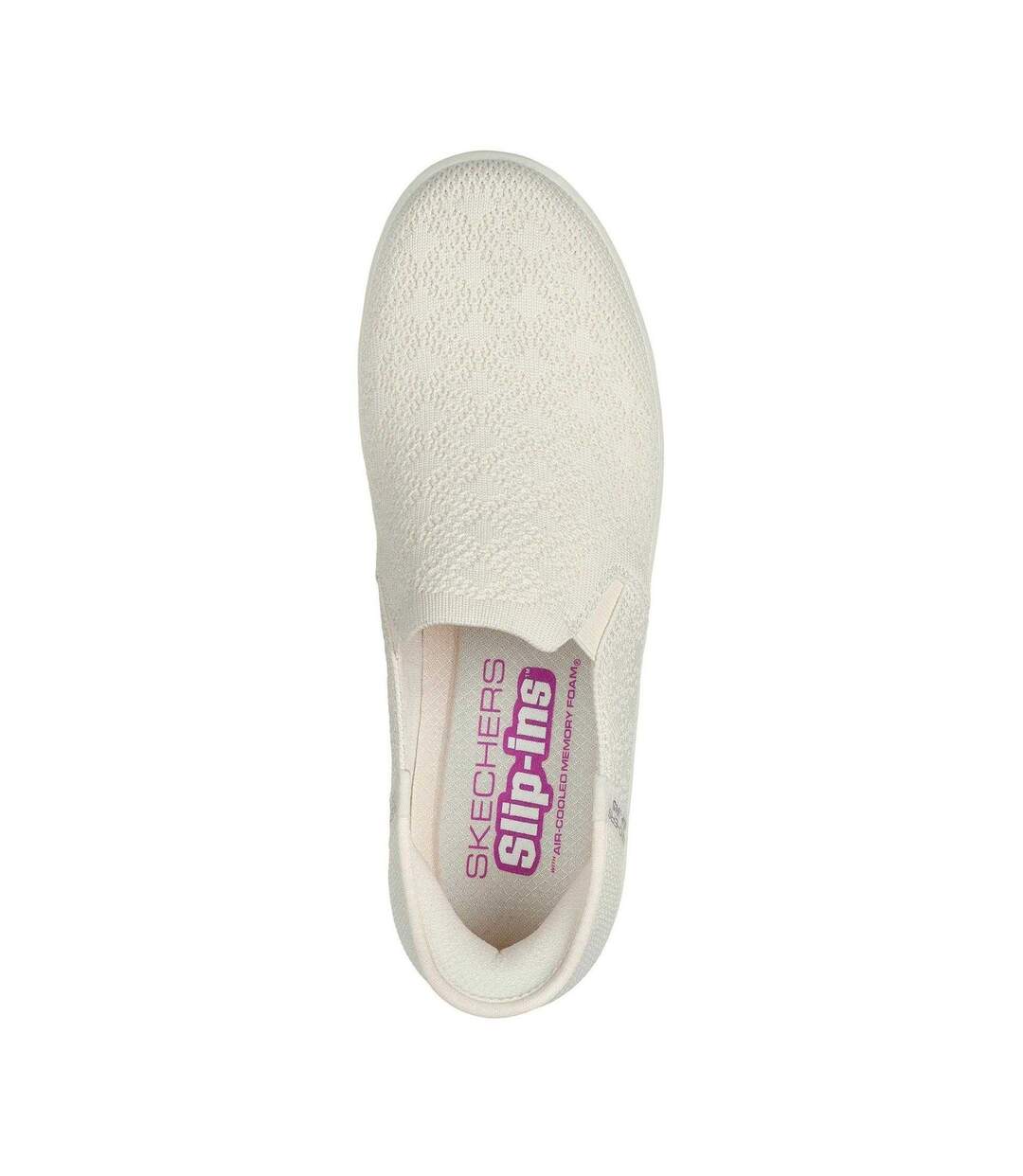 Baskets Breezest Femme Blanc Cassé Skechers-3