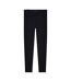 Womens/ladies Vapodri Full Length Leggings Jet Black Canterbury-2