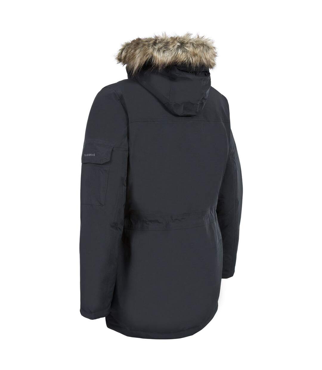Trespass Mens Highland Waterproof Parka Jacket (Black) - UTTP1304