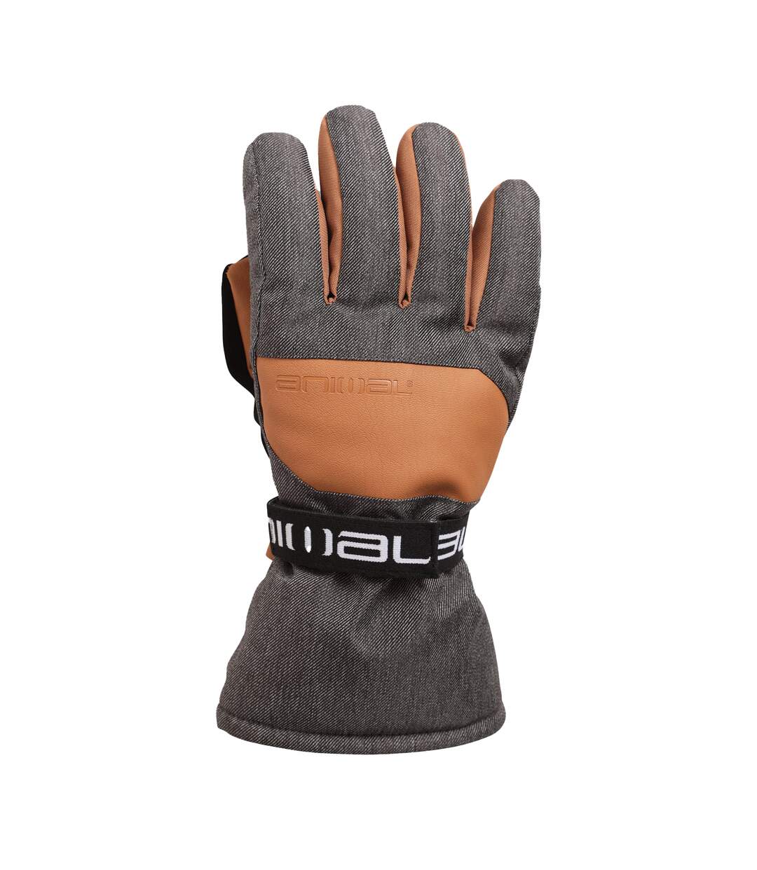 Gants de ski apres homme brun clair Animal