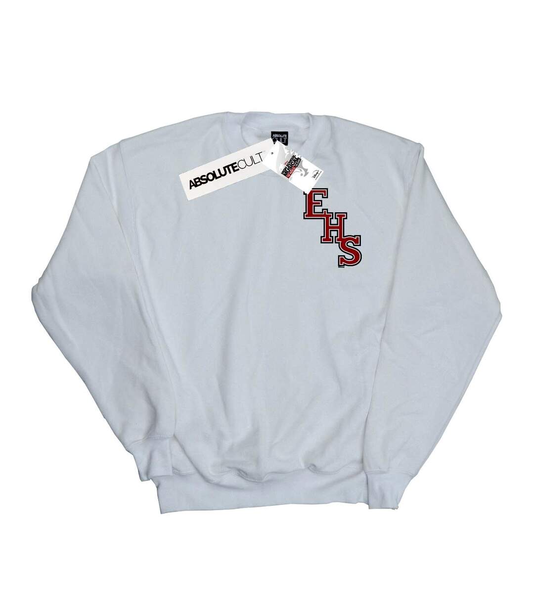 Disney Sweatshirt imprimé sur la poitrine High School Musical The Musical EHS Logo Womens/Ladies (Blanc) - UTBI21683-1