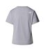 T-shirt Femme Gris Chiné The North Face-2