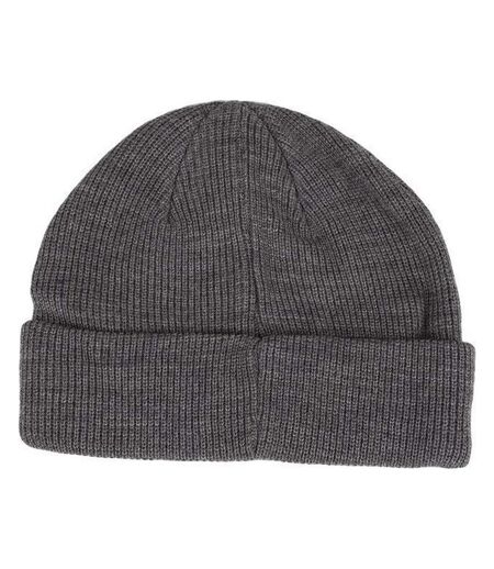 Bonnet Motif/style Côtelé Homme Gris 4F