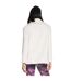 Womens/ladies Go Snuggle Jacket Off White Skechers-3