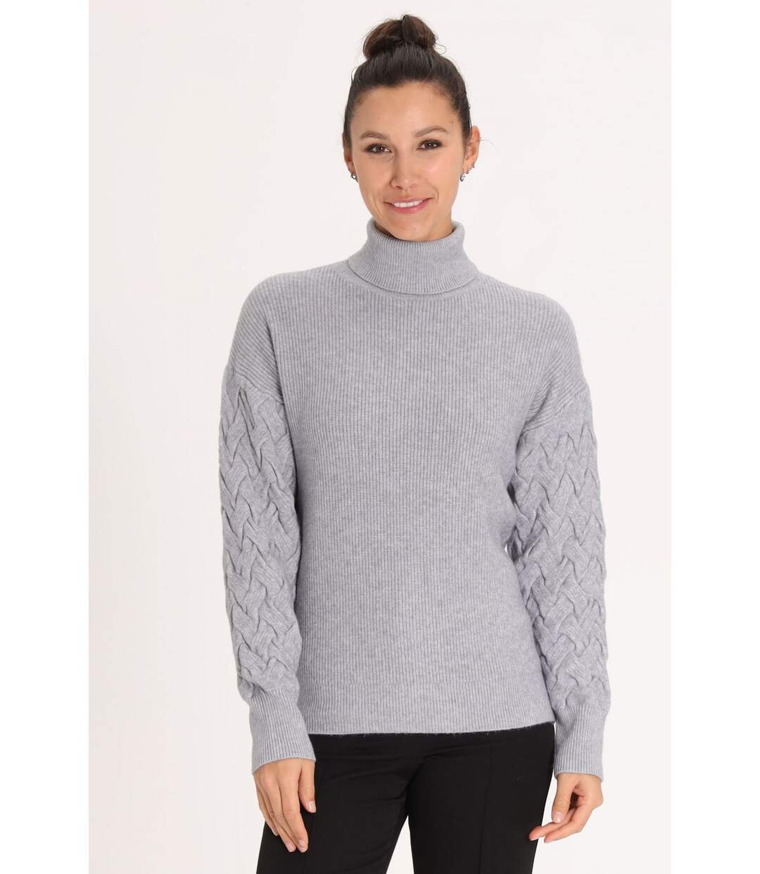 Pull PILOU Mix Grey-1