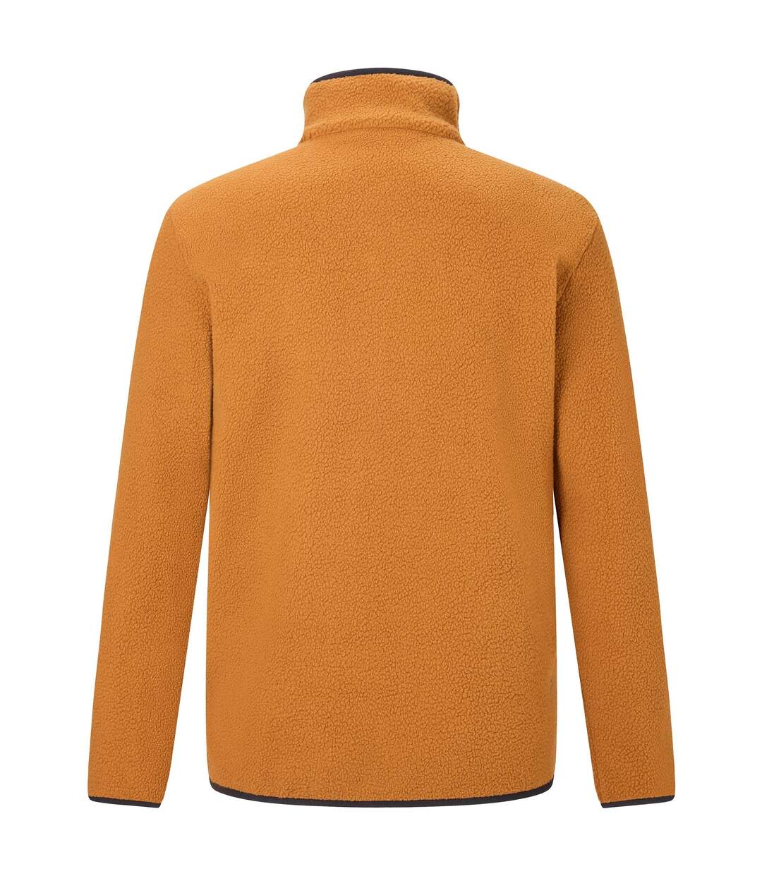 Veste Polaire Frankie Homme Brun Clair Vif Noir Regatta-3