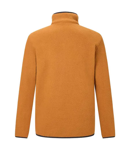 Veste Polaire Frankie Homme Brun Clair Vif Noir Regatta