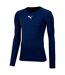 Haut Thermique Liga Homme Bleu Marine Puma-1