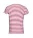 T-shirt Miles Homme Blanc Rouge SOLS-2