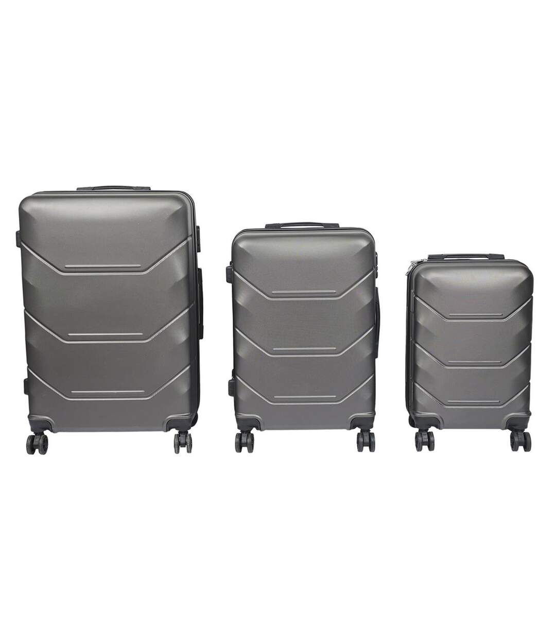 Lot de 3 Valises Londres 103L Gris-1