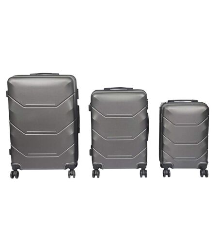 Lot de 3 Valises Londres 103L Gris