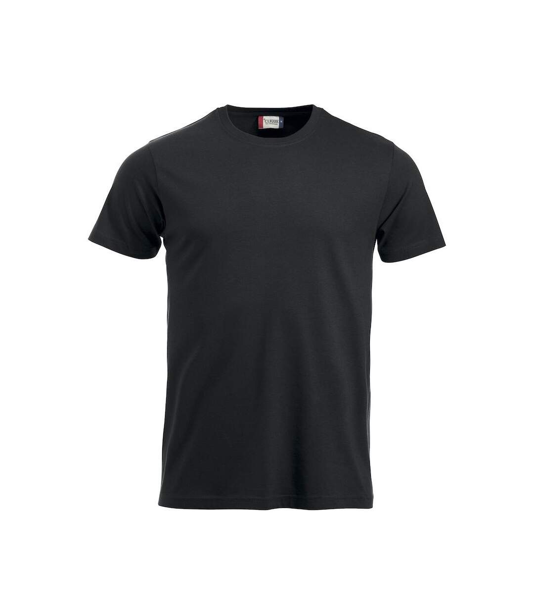 Mens new classic t-shirt black Clique