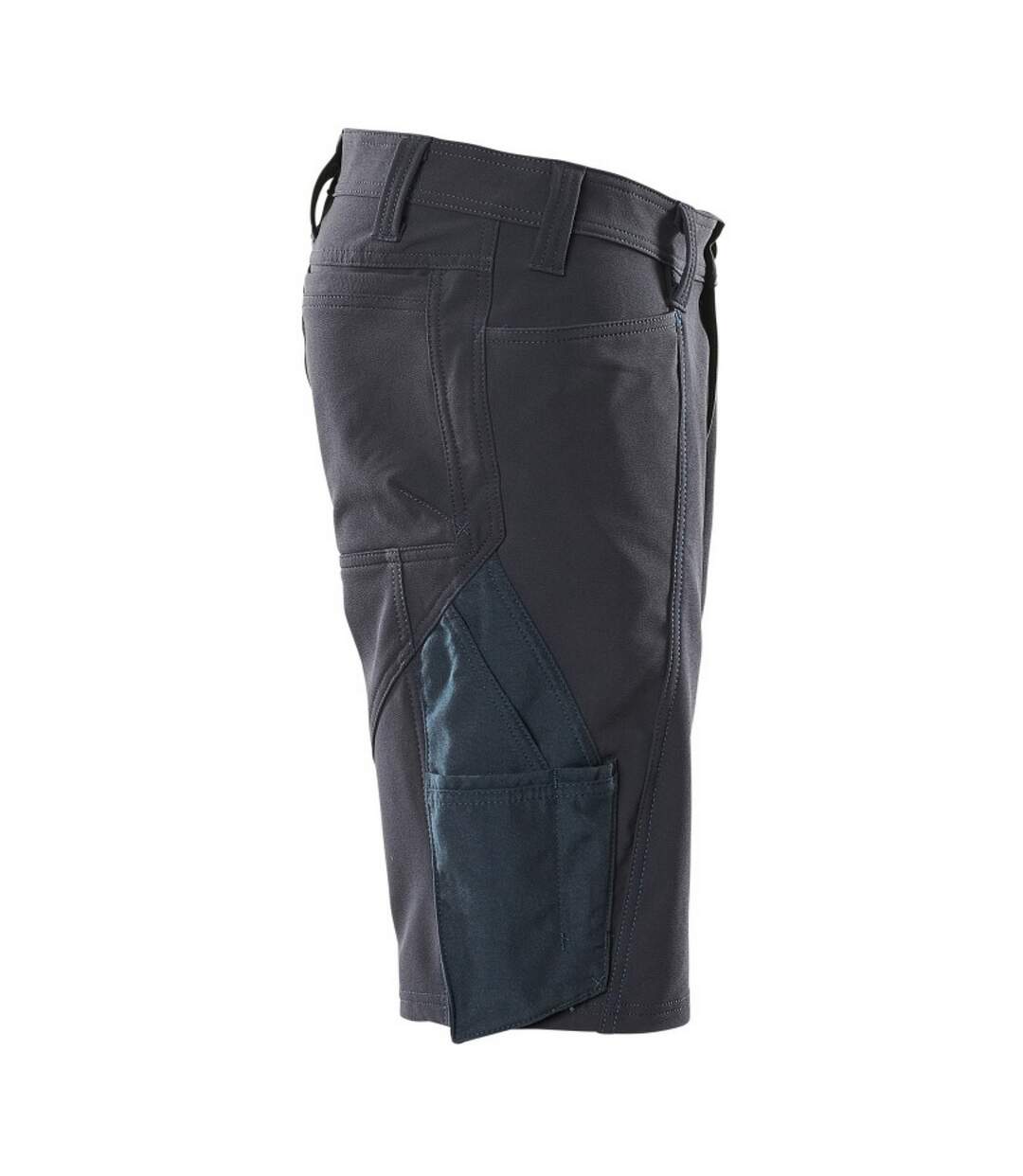 Short De Travail Accelerate Homme Bleu Marine Foncé Mascot-4