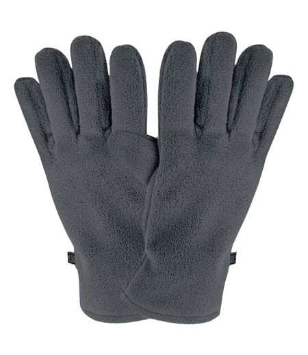 Beechfield Womens/Ladies Recycled Fleece Winter Gloves (Steel Grey) - UTRW8314