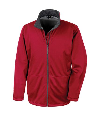 Result Core Mens Waterproof Soft Shell Jacket (Red)