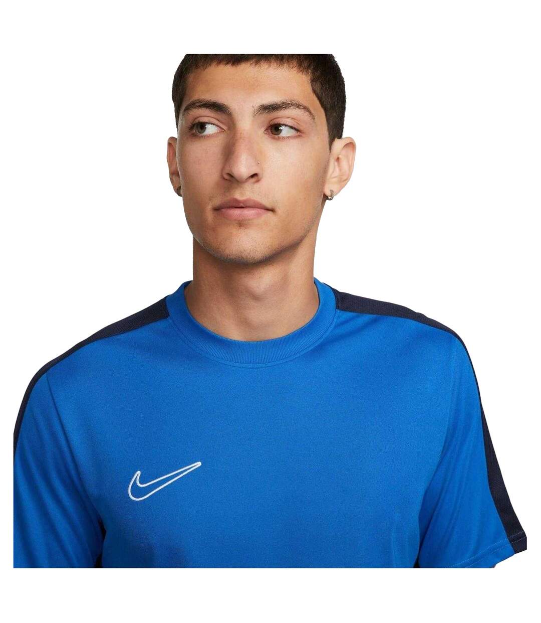 Mens Academy Training T-shirt Royal Blue Nike-3