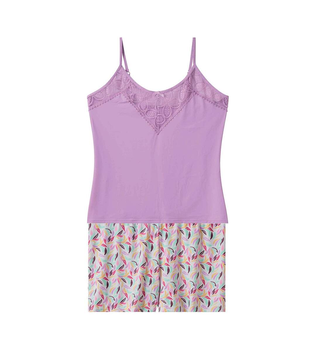 Top + short lilas Entracte-1